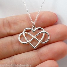 Infinity heart necklace for sale  Burleson