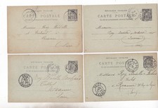 Lot entiers cartes d'occasion  Saint-Igny-de-Vers