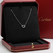 Cartier heart halskette gebraucht kaufen  Hamburg