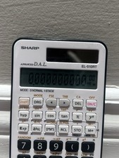 Usado, Calculadora científica solar SHARP EL-510RT Advanced Twin Power comprar usado  Enviando para Brazil