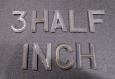 Aluminium number plate for sale  BROADSTONE