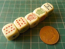 Set vintage poker for sale  ROYSTON