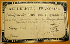 Assignat 250 livres d'occasion  Martel