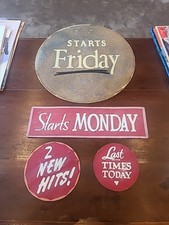 Handpainted vintage movie for sale  San Francisco