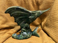 Sailfish vase green for sale  Sioux Falls