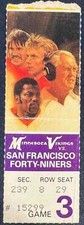 1983 49ers vikings for sale  Austin