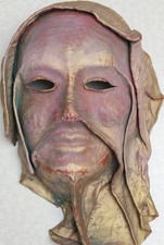 Leather face mask d'occasion  Expédié en Belgium