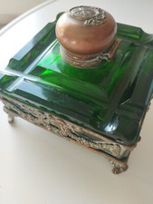 Ancien encrier verre d'occasion  Seltz