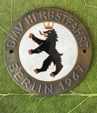 Emaille plakette emblem gebraucht kaufen  Leipzig