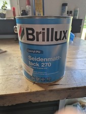 Brillux seidenmattlack 270 gebraucht kaufen  Edesheim
