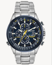 Relógio masculino Citizen Blue Angels World cronógrafo A-T Eco-Drive AT8020-54L aço comprar usado  Enviando para Brazil