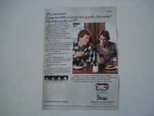 Advertising pubblicità 1981 usato  Salerno