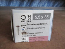 100stück fassadenschrauben 5x gebraucht kaufen  Lotte