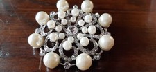 Spilla fiori bijoux usato  Latina