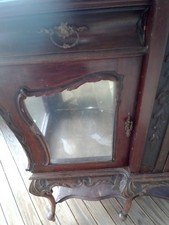 Antique wood cabinet for sale  South Bend