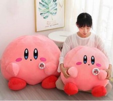 Novo emblema gigante estrela Kirby boneca de pelúcia grande macio desenho animado travesseiro anime brinquedo de pelúcia comprar usado  Enviando para Brazil