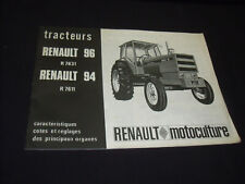 Brochure technique pages d'occasion  Épinac