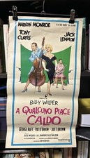 Locandina cinema qualcuno usato  San Mauro Torinese