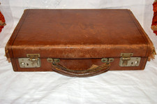 Antique solid leather for sale  BATH
