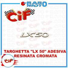 Targhetta adesiva cromata usato  Sciacca