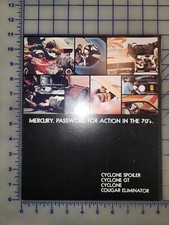 1970 mercury brochure for sale  Suffolk