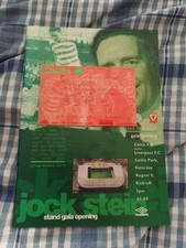 Celtic liverpool ticket for sale  DUNBAR