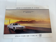 1981 cadillac brochure for sale  Piqua