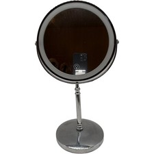 Espelho de maquiagem grande iluminado 8" recarregável 1X 10X espelho de vaidade dupla face comprar usado  Enviando para Brazil
