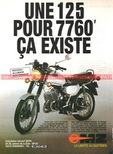 Advertising 125 etz d'occasion  Expédié en Belgium
