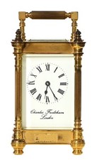 Brass carriage timeplace for sale  MANCHESTER
