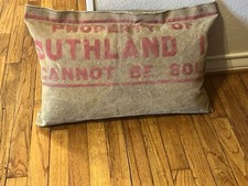 Upcyled pillow made for sale  Blanco