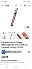 Rothenberger 60mb gauge for sale  CARLISLE