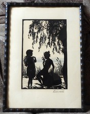 Mädchen riginal scherenschnit gebraucht kaufen Mädchen riginal scherenschnit gebraucht kaufen  Eberswalde