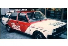 Carro assistente Fiat 131 Panorama Rally 1984 “Oeste” em escala 1/43 comprar usado  Enviando para Brazil