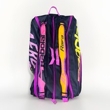 Babolat Pure Aero Rafa pacote com 12 bolsas tênis esporte mochila roxa RH12! comprar usado  Enviando para Brazil
