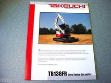Takeuchi tb138fr zero for sale  Myerstown