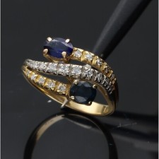 Anello con zaffiri usato  Sustinente