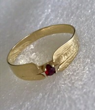 333 ring granat gebraucht kaufen  Lollar