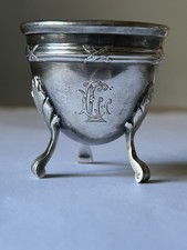 coquetier argent massif d'occasion  Saint-Astier