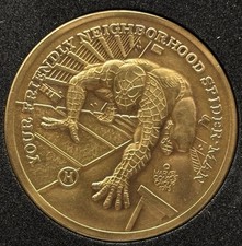 Usado, Moeda escassa 1973 Homem-Aranha 1ª oficial colecionadores Marvel em perfeito estado comprar usado  Enviando para Brazil