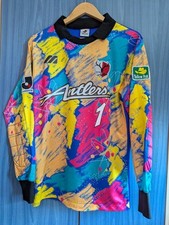 Camisa de goleiro Kashima Antlers 1993 GK média Mixzuno rara #1 edição de jogador comprar usado  Enviando para Brazil
