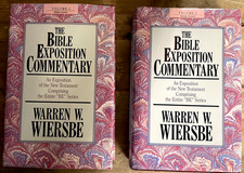 Usado, Bible Exposition Commentary Set (Volumes 1 & 2) - hardcover Wiersbe, Warren ... comprar usado  Enviando para Brazil
