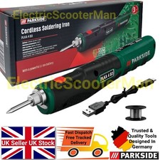Parkside cordless soldering for sale  LUTON
