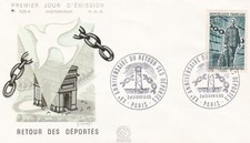 1965 fdc retour d'occasion  Mortagne-du-Nord