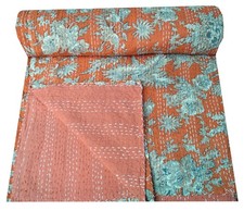 Kantha quilt floral for sale  BIRMINGHAM