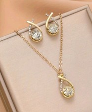 Halskette hrringe set gebraucht kaufen  Salach