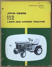 John deere 112 for sale  LEICESTER