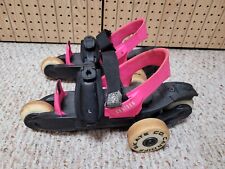 Usado, Cardiff Skate Co Cruiser patins em linha 3 rodas-rosa-ajustável-funciona muito bem! comprar usado  Enviando para Brazil