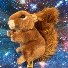 Red squirrel plush for sale  NEW MALDEN