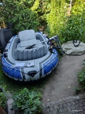 Schlauchboot exkursion motor gebraucht kaufen  Berlin